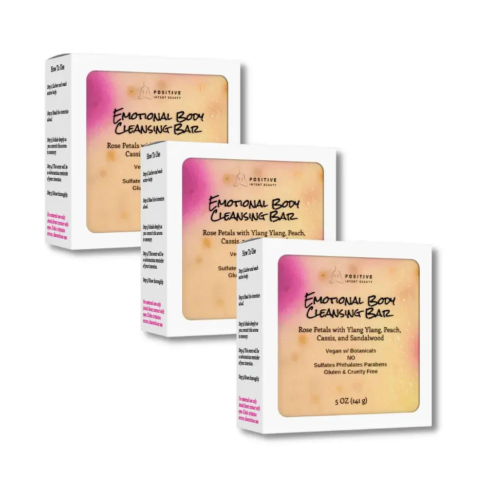 Positive Intent Beauty Cleansing Bar 3 Pack-6
